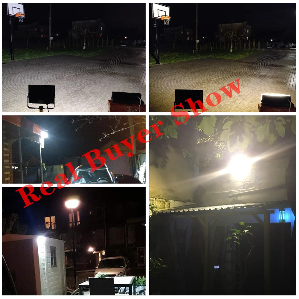 Flood light LED Spotlight For Outdoor House 50W 100W 150W AC 220V Foco LED Ceiling Spot Light Exterior Dowm Street Lighting