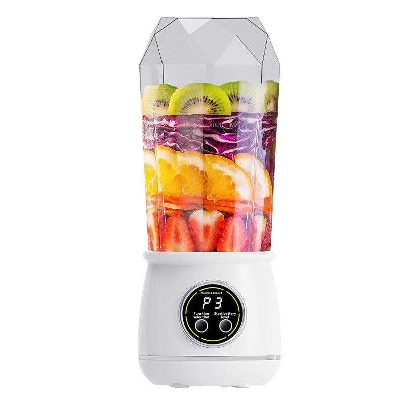 Cross-Border Portable Wireless Juicer Household Multi-Functional Two-In-One Electric Juice Cup Small Mixing Cup