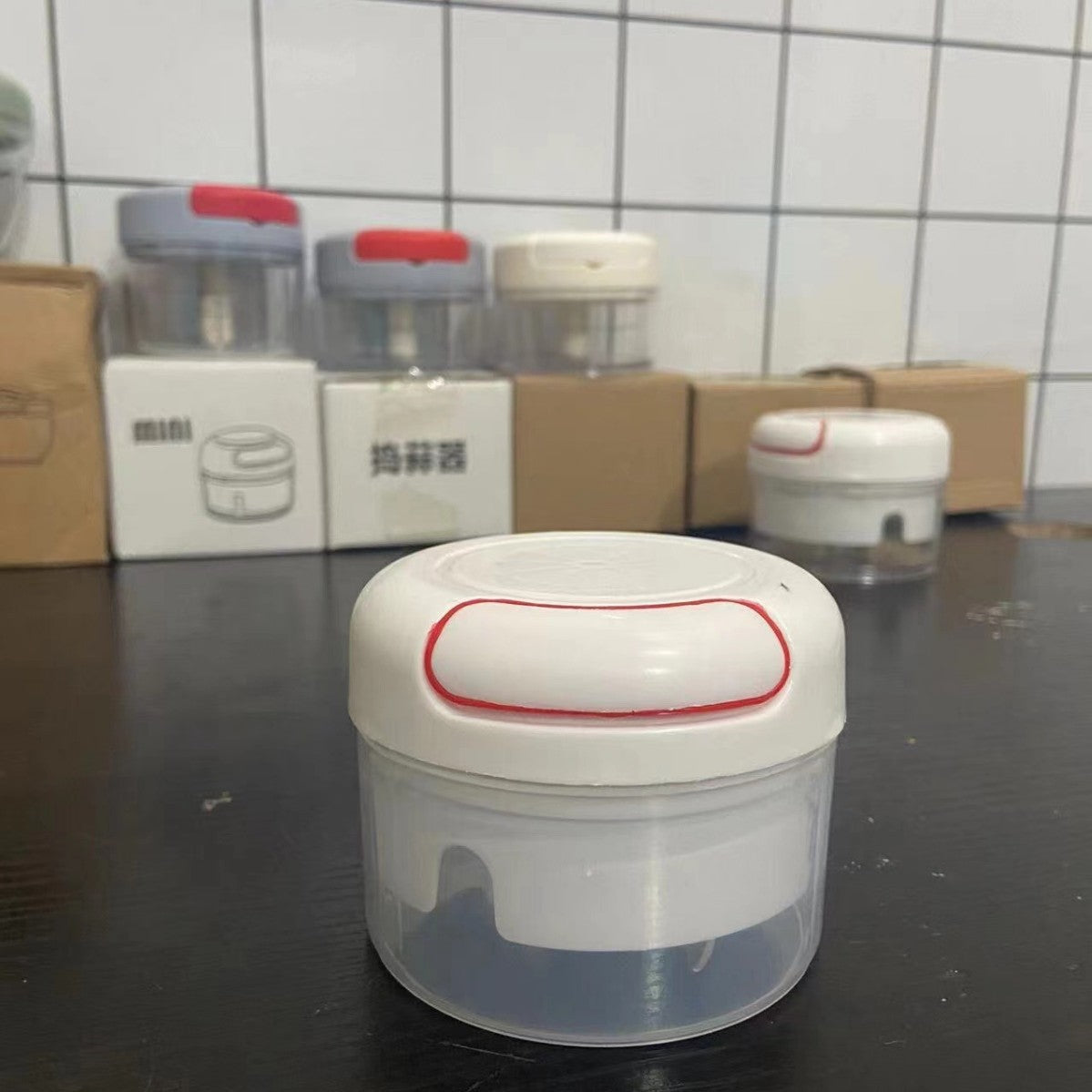 Mini Manual Garlic Chopper and Mincer