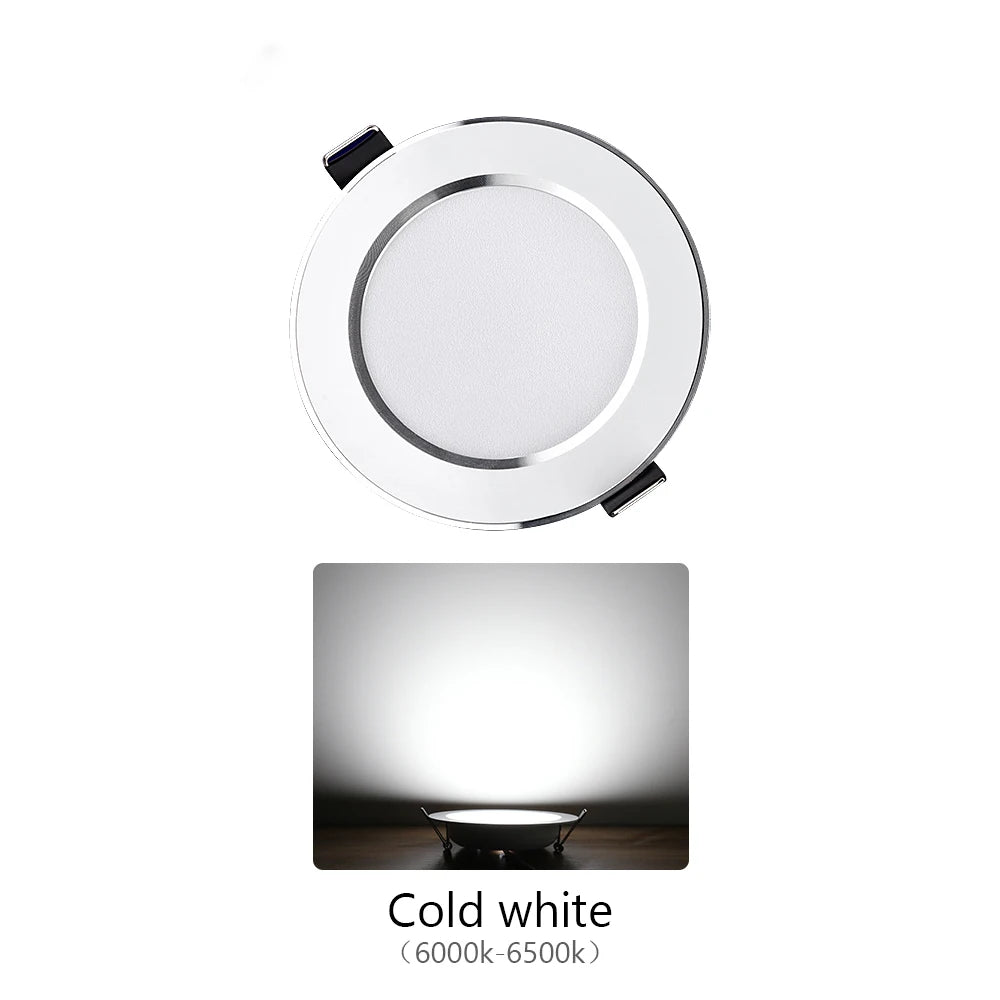 LED tube light 3W 5W 7W 9W 12W 15W embedded ceiling light AC 220V bedroom corridor living room ceiling light spotlight