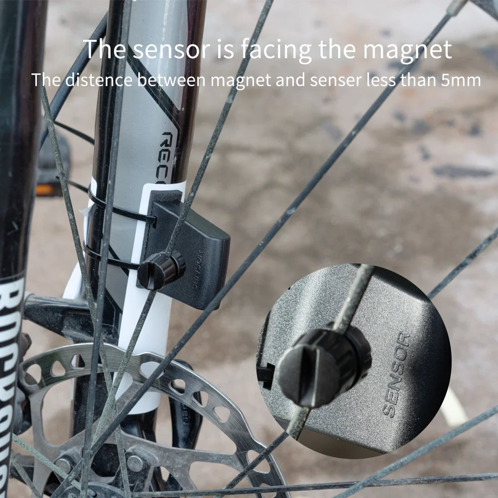 Replaceable Battery Bike Computer Wireless Cycling Computer Bicycle Speedometer Odometer Waterproofing Bicycle Accessories