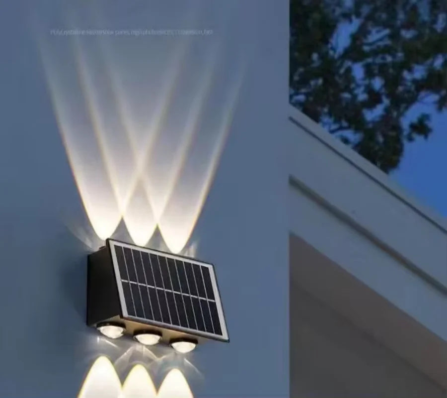 2026 NEW Outdoor waterproof wall lamp solar energy lamp courtyard landscape lamp sun table lamp villa night decoration lamp