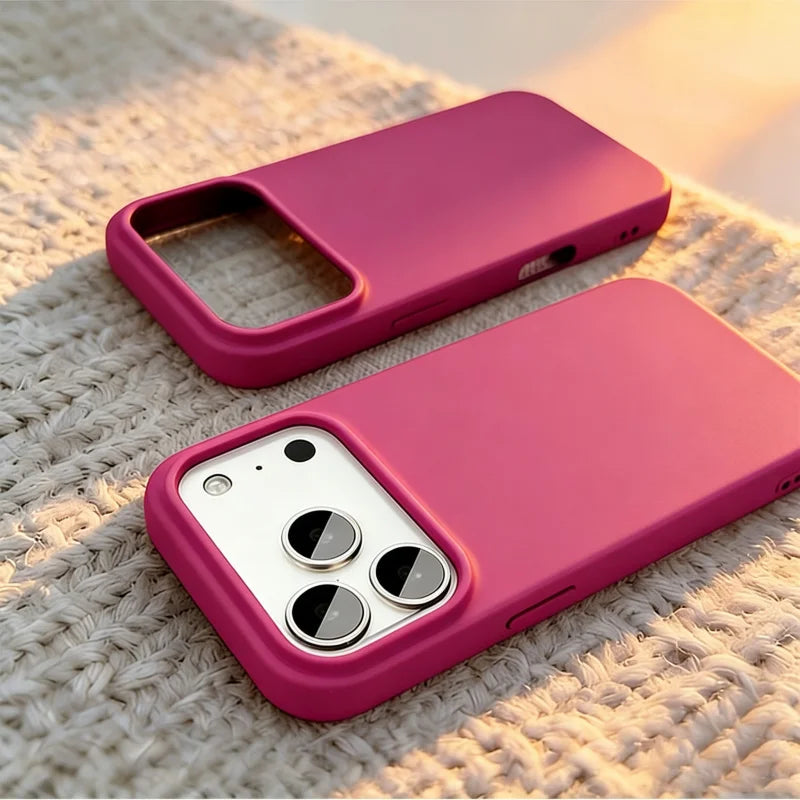 Liquid Silicone Phone Case (for iPhone 18, 17, 16, 15, 11, 12, 14, 13, 18) - Shockproof