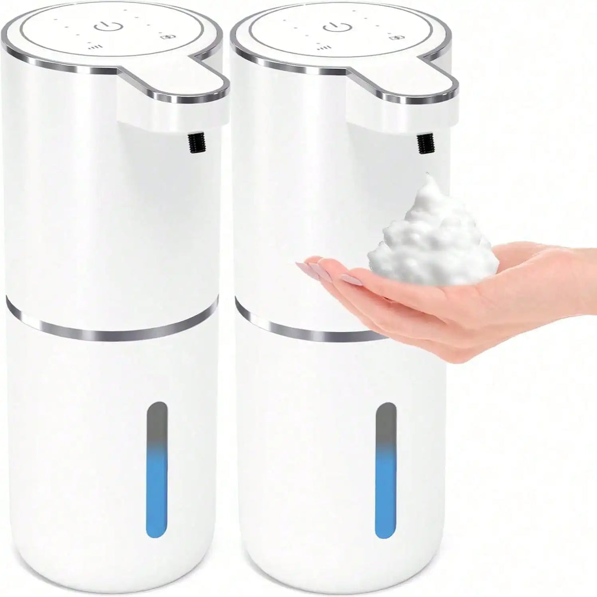 380ML Touchless Tabletop Or Wall-Mounted 4-Levels Adjustable Foam/Liquid Automatic Smart Sense Soap Dispenser Hand Wash Machine
