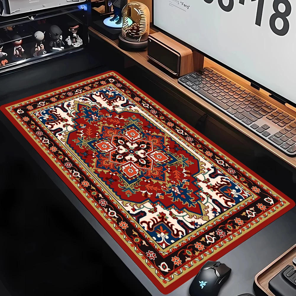 Persian Mouse Pad Large Xxl Big Office Carpet Mouse Mats Gamer Rug Desk Accessories Computer Table Pads Company Speed Extended