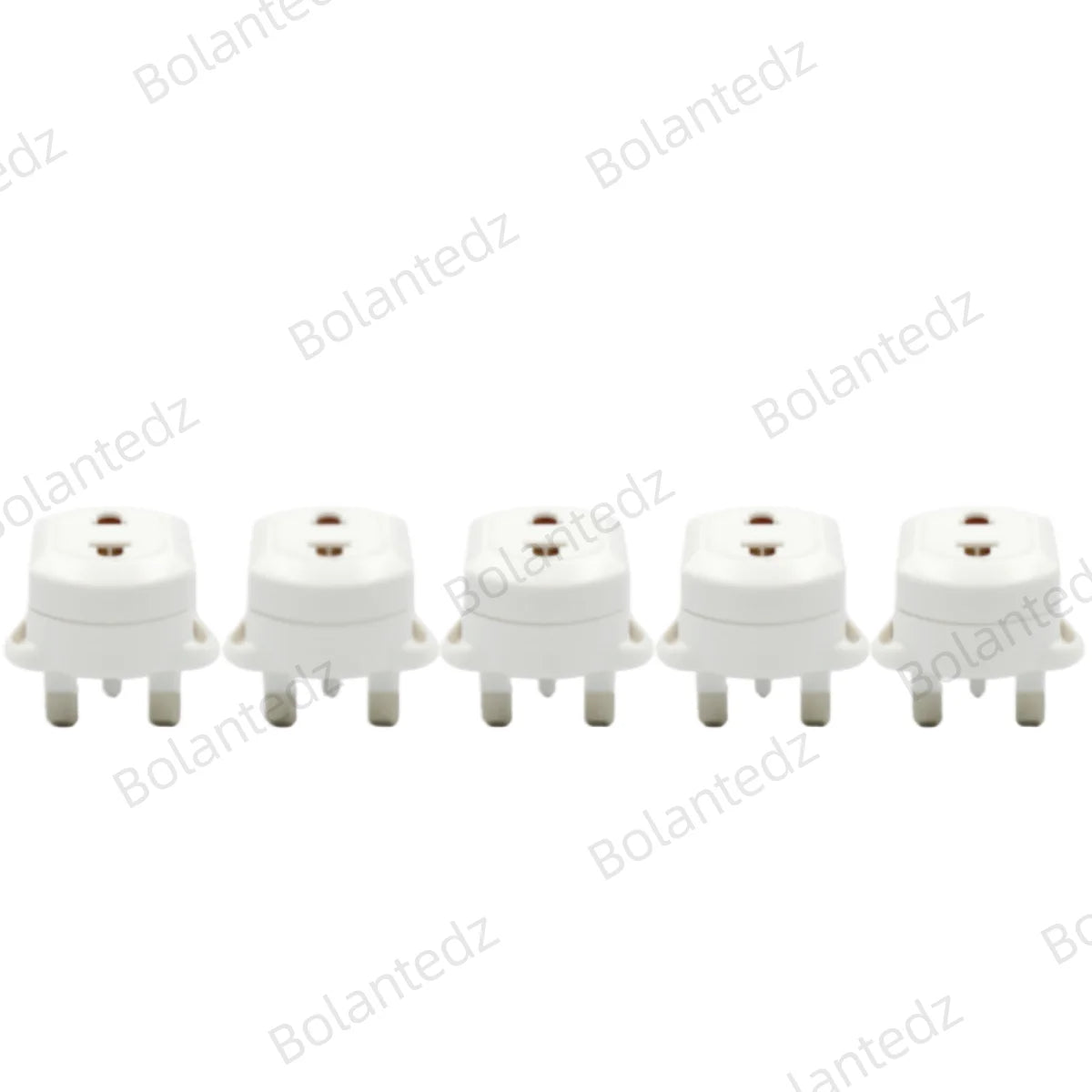 EU 2-Pin to UK 3-Pin Travel Plug Adapter for Shavers & Electric Toothbrushes