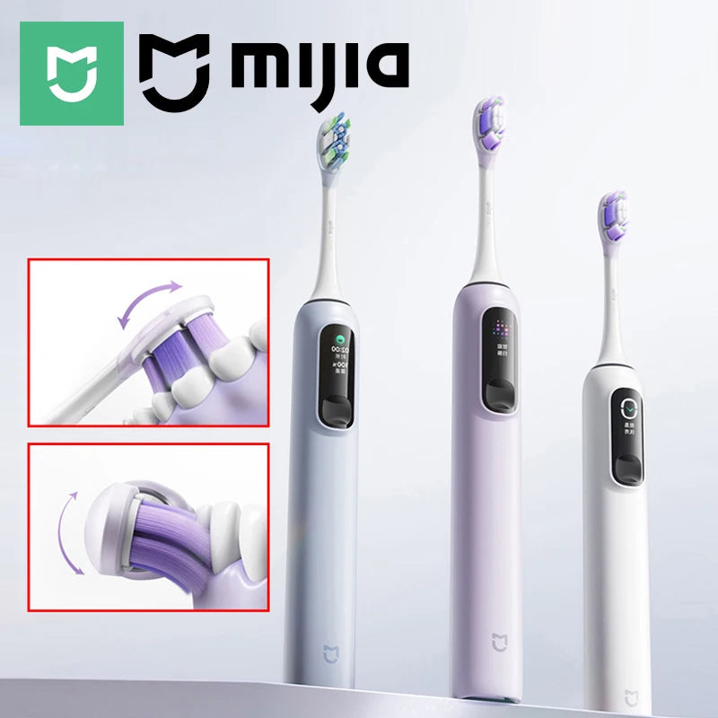 MIJIA Pro Sonic Electric Toothbrush with 4 Modes, LED Display & Travel Lock