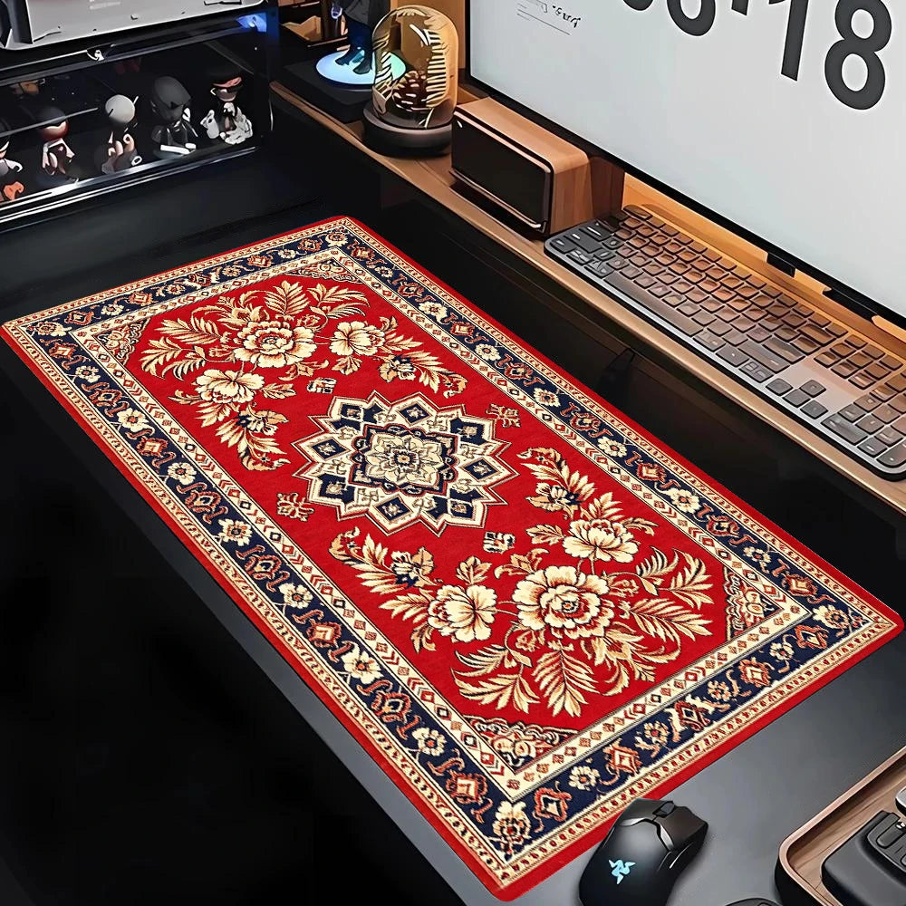 Persian Mouse Pad Large Xxl Big Office Carpet Mouse Mats Gamer Rug Desk Accessories Computer Table Pads Company Speed Extended