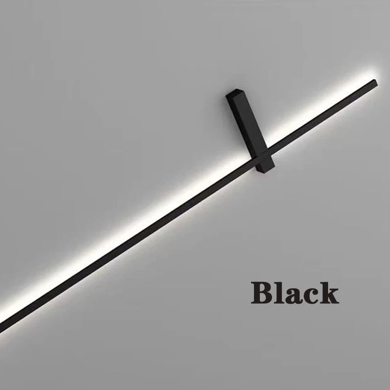 Hardwired Wall Sconces Modern LED Wall Lighting Fixtures for Bedroom Living Room Interior Wall Lamps for Corridor Kitchen Black