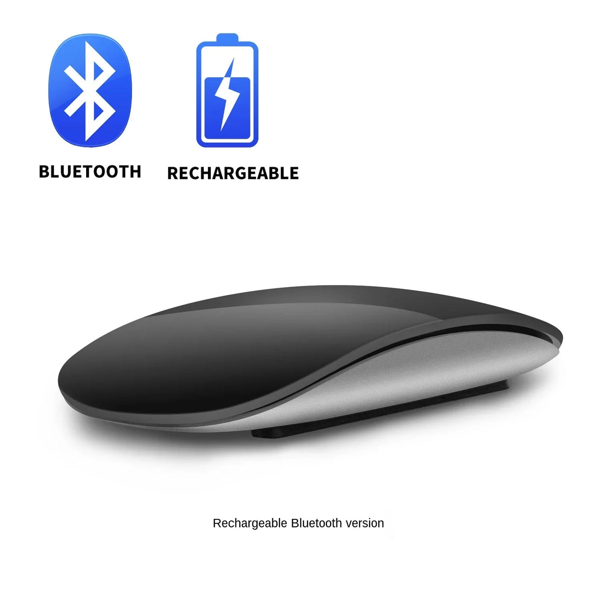 Wireless Multi-Touch Bluetooth Mouse Rechargeable Silent Mouse Ergonomic Portable PC Smartphone Tablet Universal Mouse