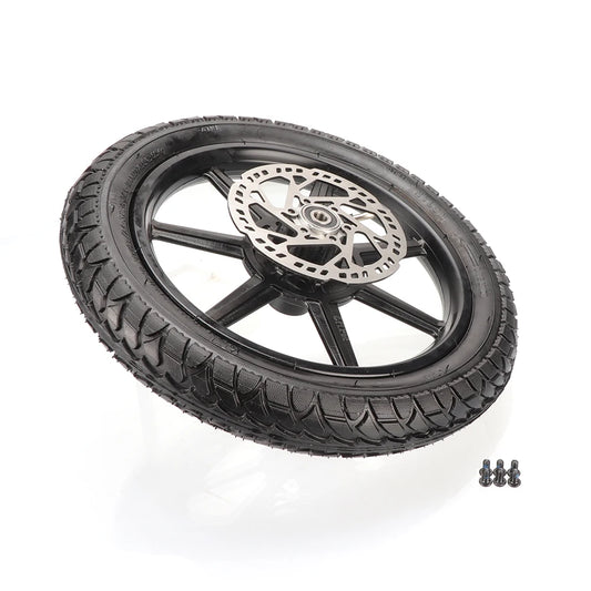 Electric Scooter Bike14 inch Front Wheel 14x2.125 Tyre 140mm/160mm Brake Disc For E-bike Folding Bicycles Motorcycle Accessories