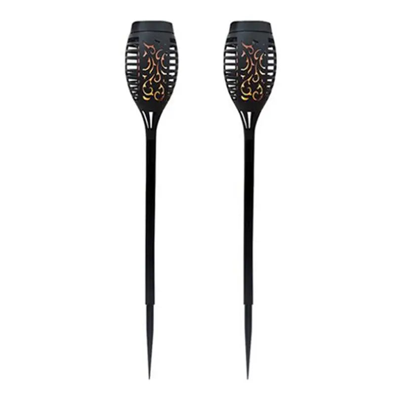 B84B-8 Pcs LED Solar Flame Light Lamp Flickering Waterproof Garden Decoration Landscape Lawn Lamp Path Lighting Torch Outdoor