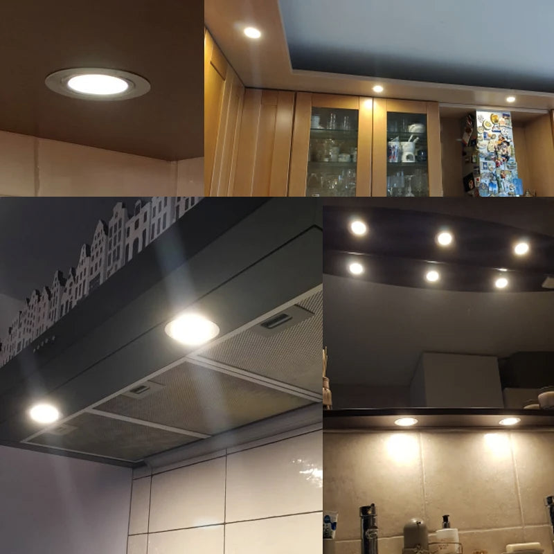 IP65 Led Light 12V Mini Downlight Dimmable Waterproof Spotlight Ceiling Spot Recessed Slim Lamp Kitchen Bath Cabinet 3W RGBW