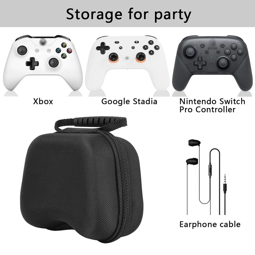 Suitable for PS5/XBOX Series X/S/SWITCH Game Boards, Controller Travel Carrying Hard Protection Box Travel Controller Case
