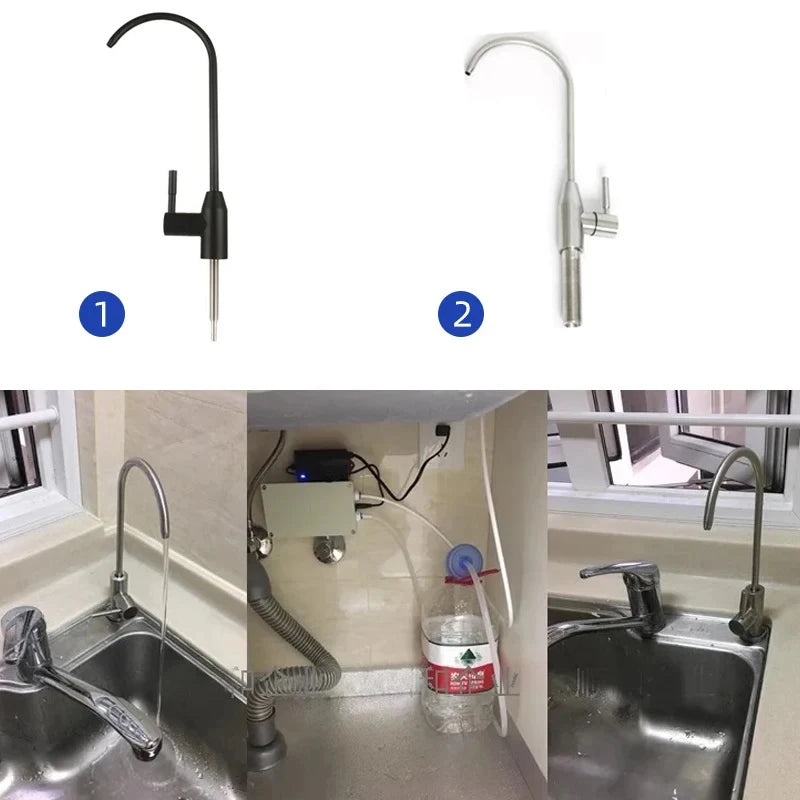 12V Electric Water Pump Faucet for Caravan & Galley Kitchens