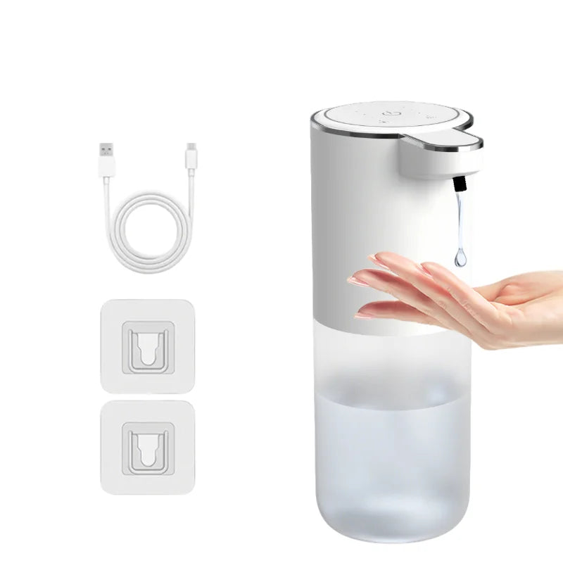 380ML Touchless Tabletop Or Wall-Mounted 4-Levels Adjustable Foam/Liquid Automatic Smart Sense Soap Dispenser Hand Wash Machine