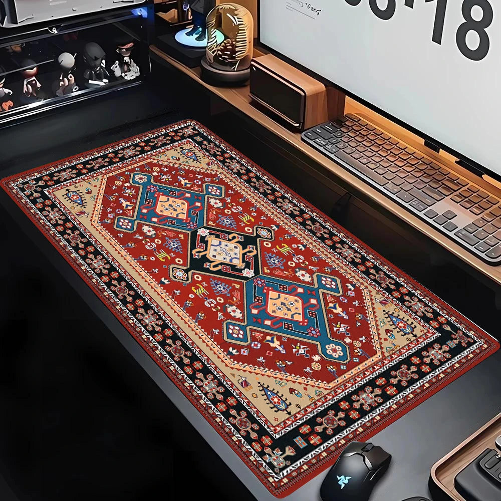 Persian Mouse Pad Large Xxl Big Office Carpet Mouse Mats Gamer Rug Desk Accessories Computer Table Pads Company Speed Extended