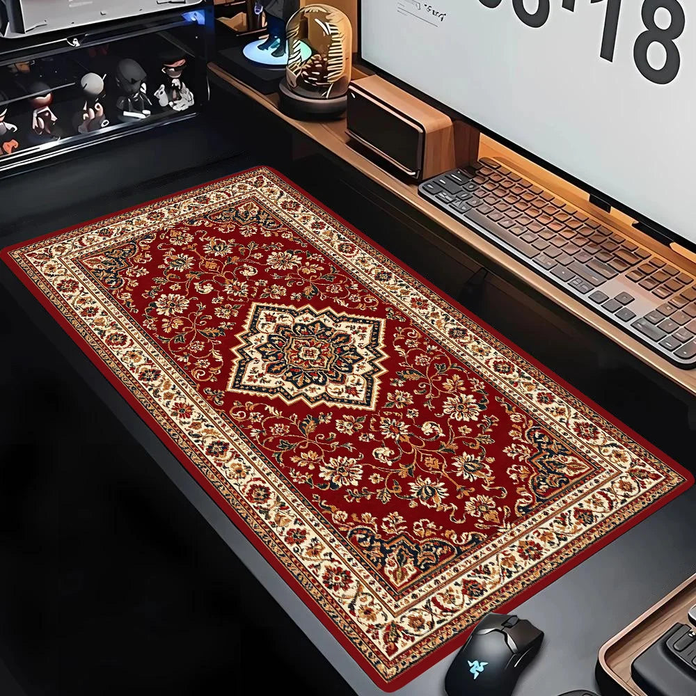 Persian Mouse Pad Large Xxl Big Office Carpet Mouse Mats Gamer Rug Desk Accessories Computer Table Pads Company Speed Extended