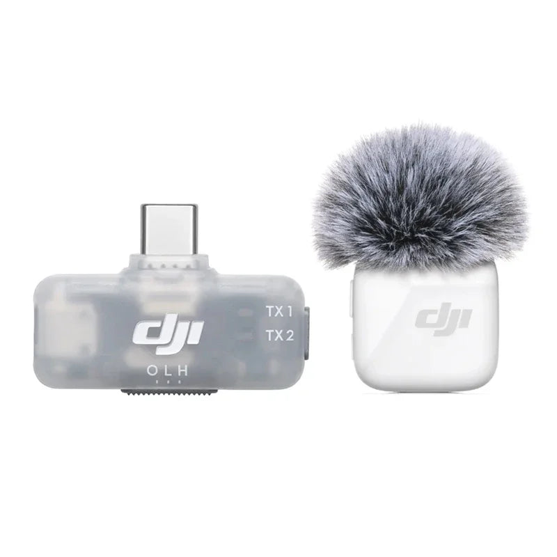 DJI Microphone Mini Transmitter and Mobile Receiver Plug (for mobile recording)