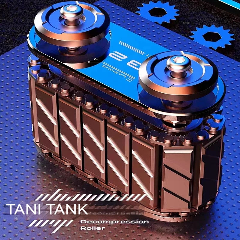 Metal Tank Fidget Roller – Adult EDC Desk Toy