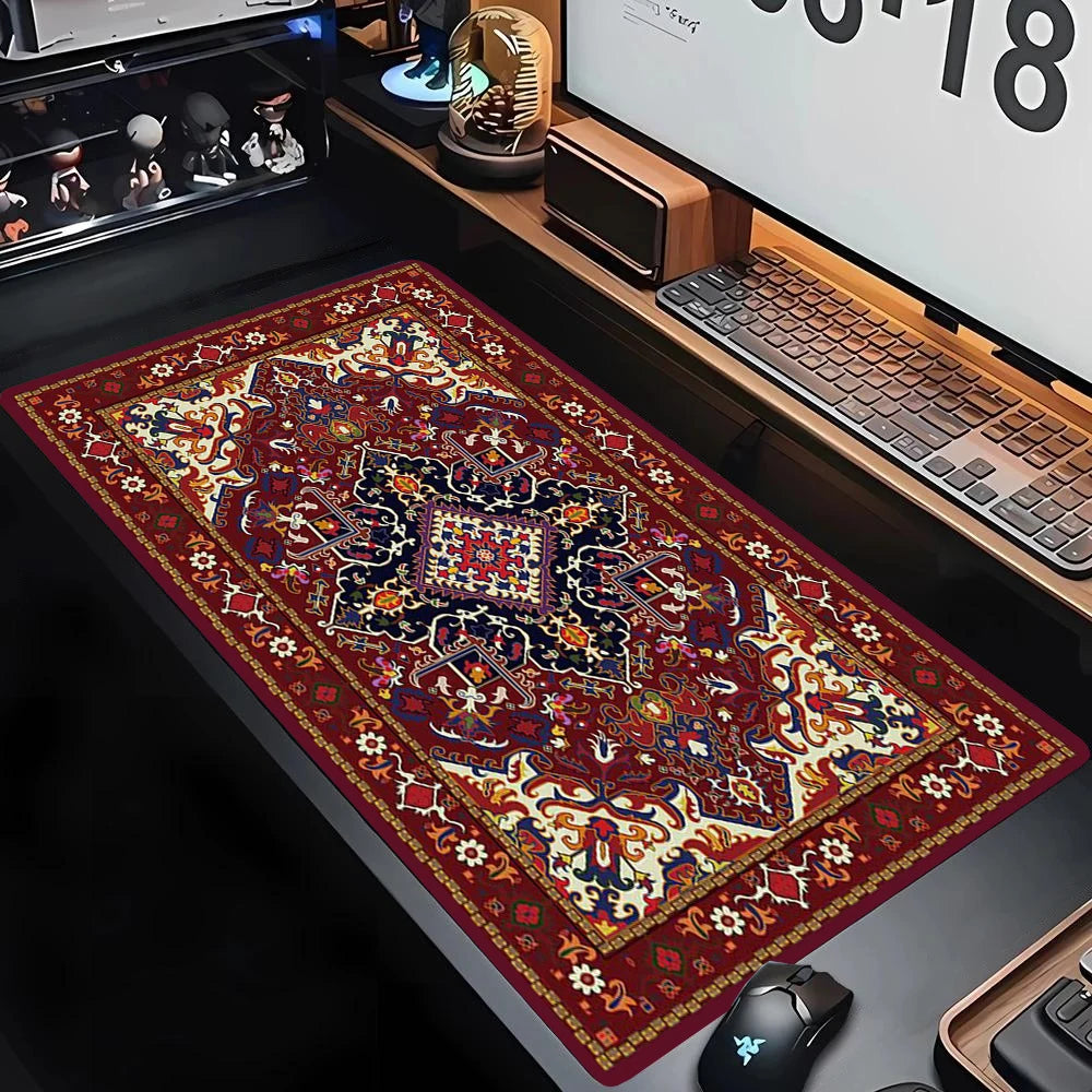 Persian Mouse Pad Large Xxl Big Office Carpet Mouse Mats Gamer Rug Desk Accessories Computer Table Pads Company Speed Extended