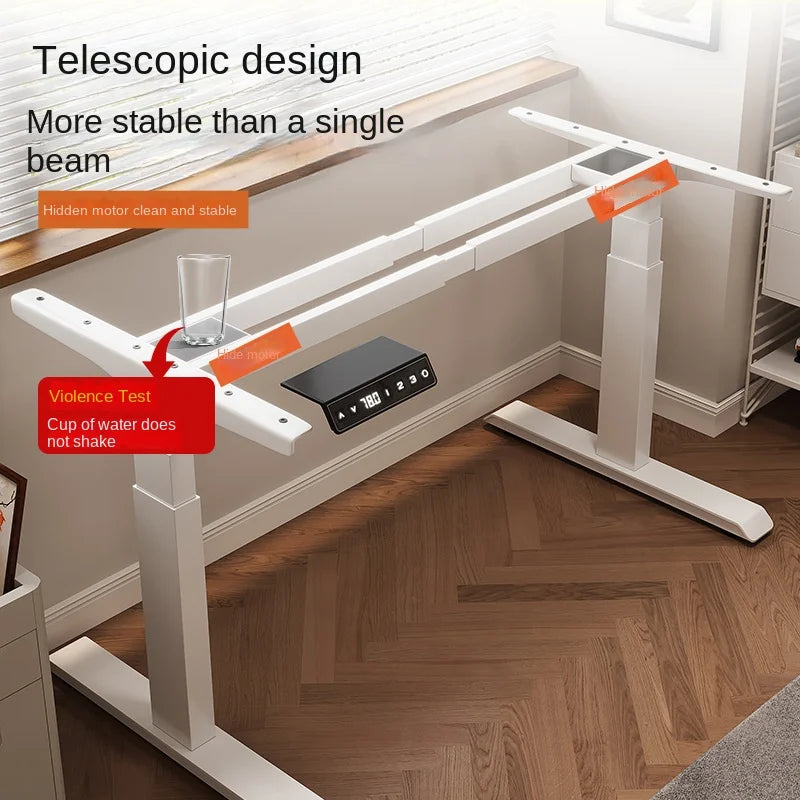 Intelligent Electric Lifting Table Legs Single Motor Double Beam Office Desk Computer Desk Study Table Leg Bracket Accessories