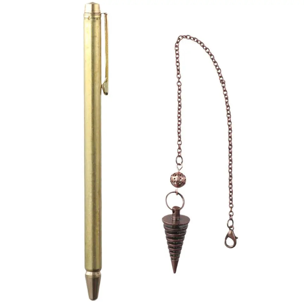 2pcs Pure Copper Dowsing Rod Ghost Hunting Equipment, Divining Rods, Portable Tool, Water Divining Witching, Energy Healing