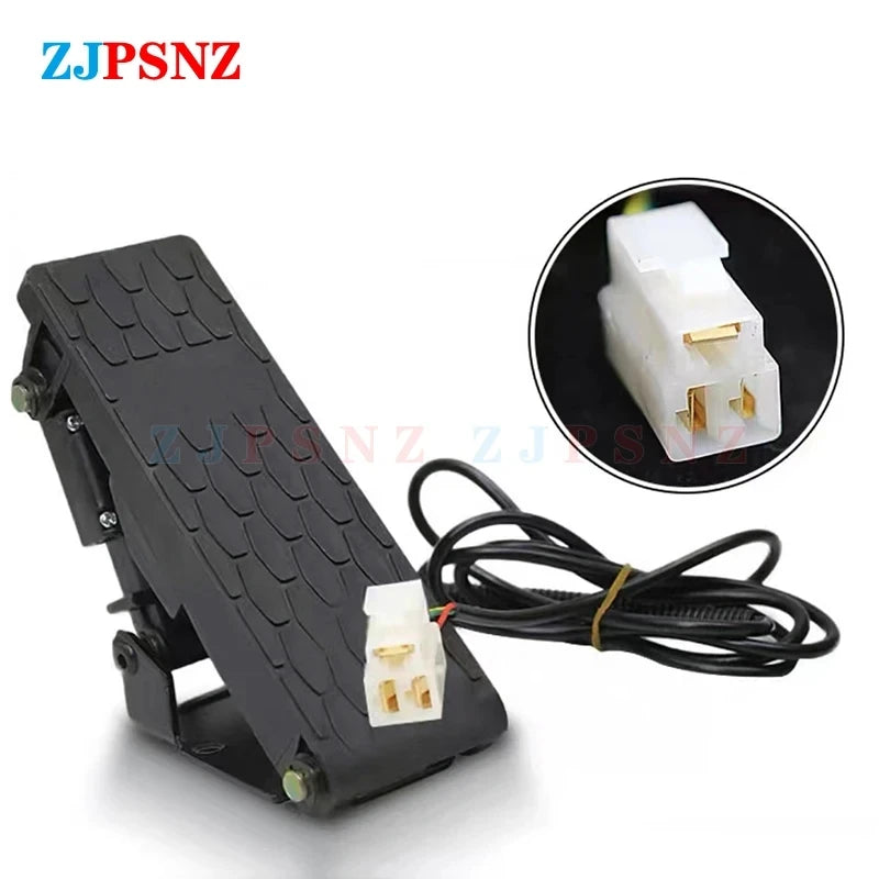 Foot Pedal 2Pin 3Pin Electric Bike Scooter Throttle E-bike Electric Tricycle Accelerator Pedal Speed Control Motorcycle Throttle