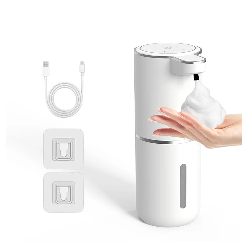 380ML Touchless Tabletop Or Wall-Mounted 4-Levels Adjustable Foam/Liquid Automatic Smart Sense Soap Dispenser Hand Wash Machine