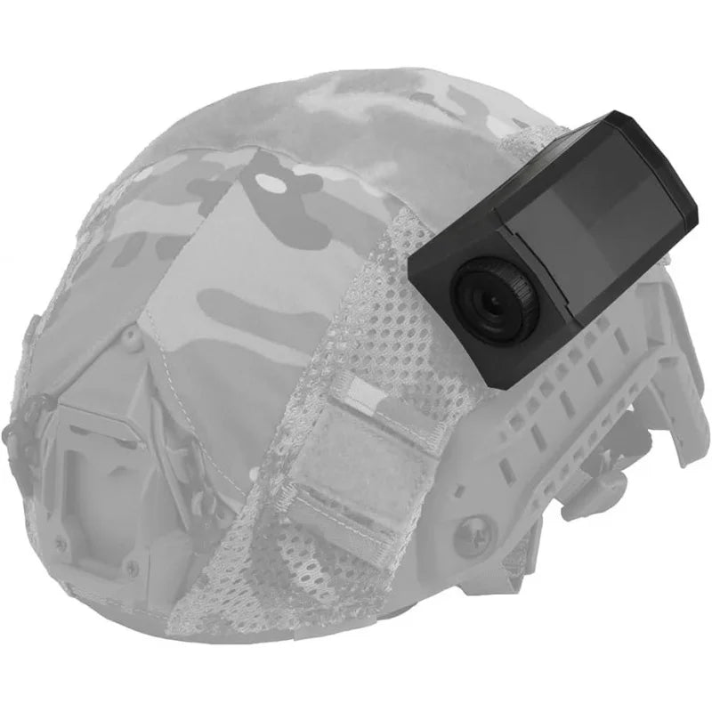 Tactical Helmet Camera Model with Hook Loop Fast Helmets Decoration Camera Props Shooting CS Game Helmet Equipment