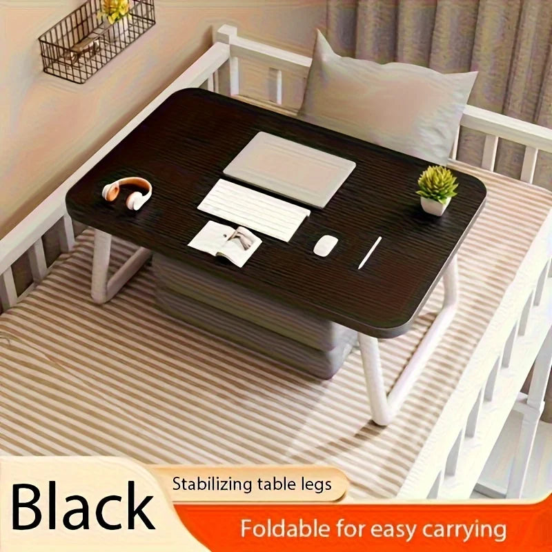Portable Folding Laptop Desk for Bed & Sofa with Stabilizing Legs