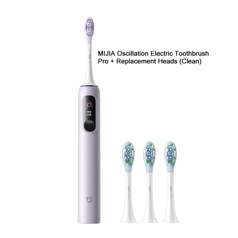 MIJIA Pro Sonic Electric Toothbrush with 4 Modes, LED Display & Travel Lock