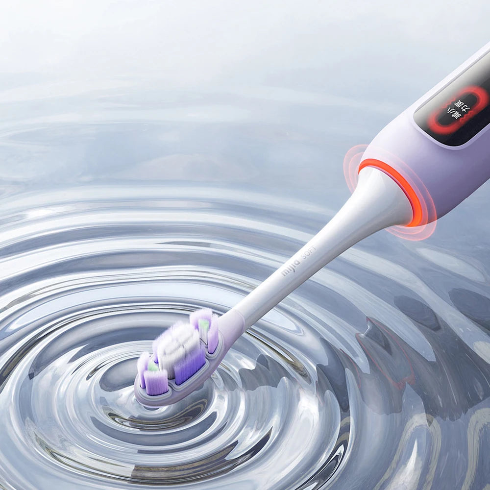 MIJIA Pro Sonic Electric Toothbrush with 4 Modes, LED Display & Travel Lock