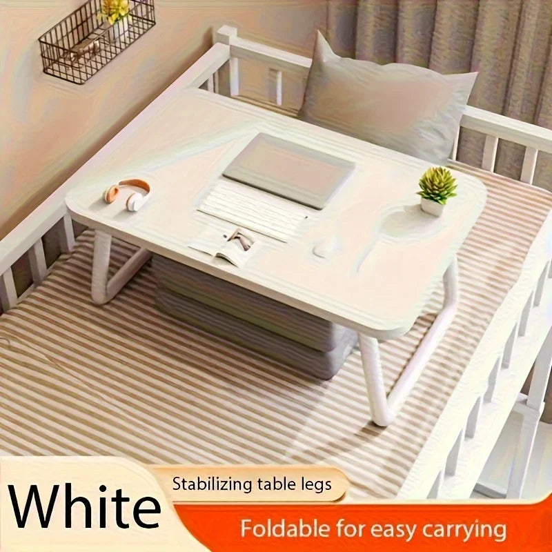 Portable Folding Laptop Desk for Bed & Sofa with Stabilizing Legs