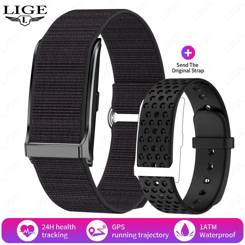 Smart Fitness Tracker with Heart Rate Monitor, Pedometer & Call Alerts for Men and Women