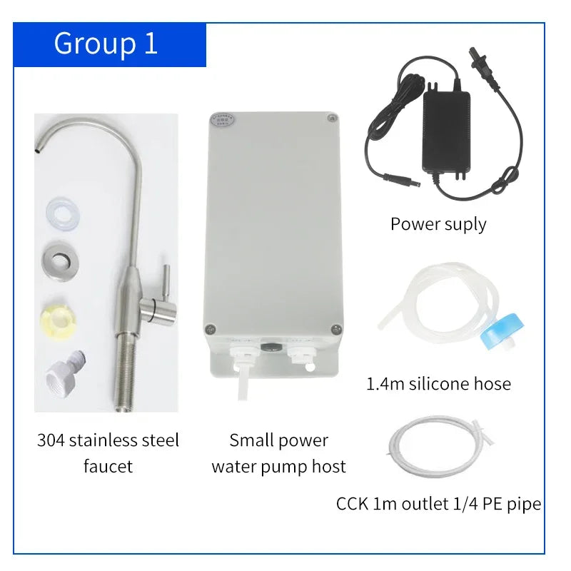 12V Electric Water Pump Faucet for Caravan & Galley Kitchens