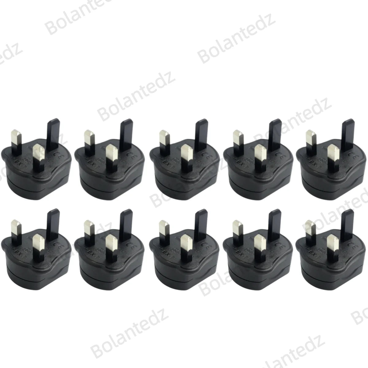 EU 2-Pin to UK 3-Pin Travel Plug Adapter for Shavers & Electric Toothbrushes