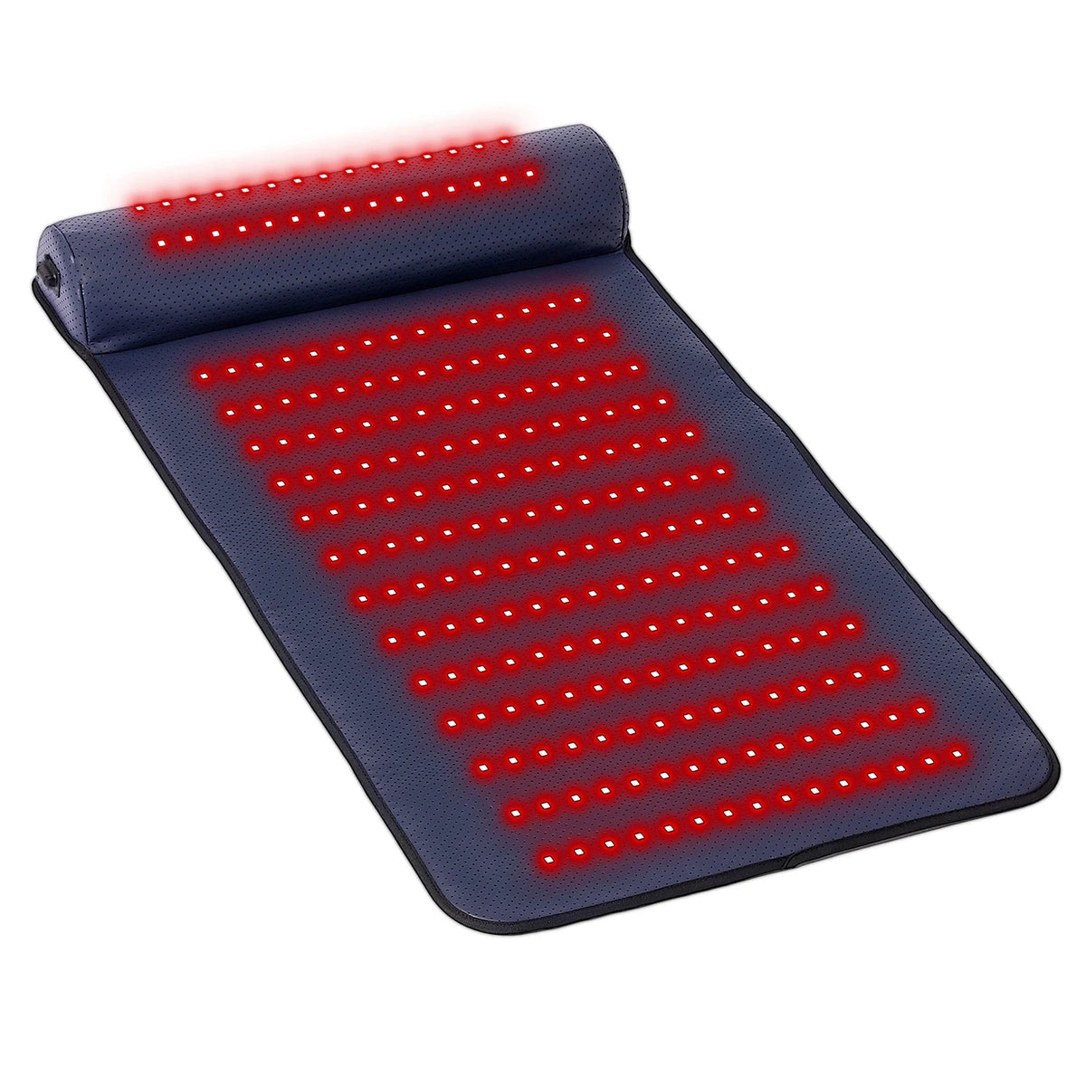 Red Light Therapy Mat with Far Infrared Heat & 3D Neck Support