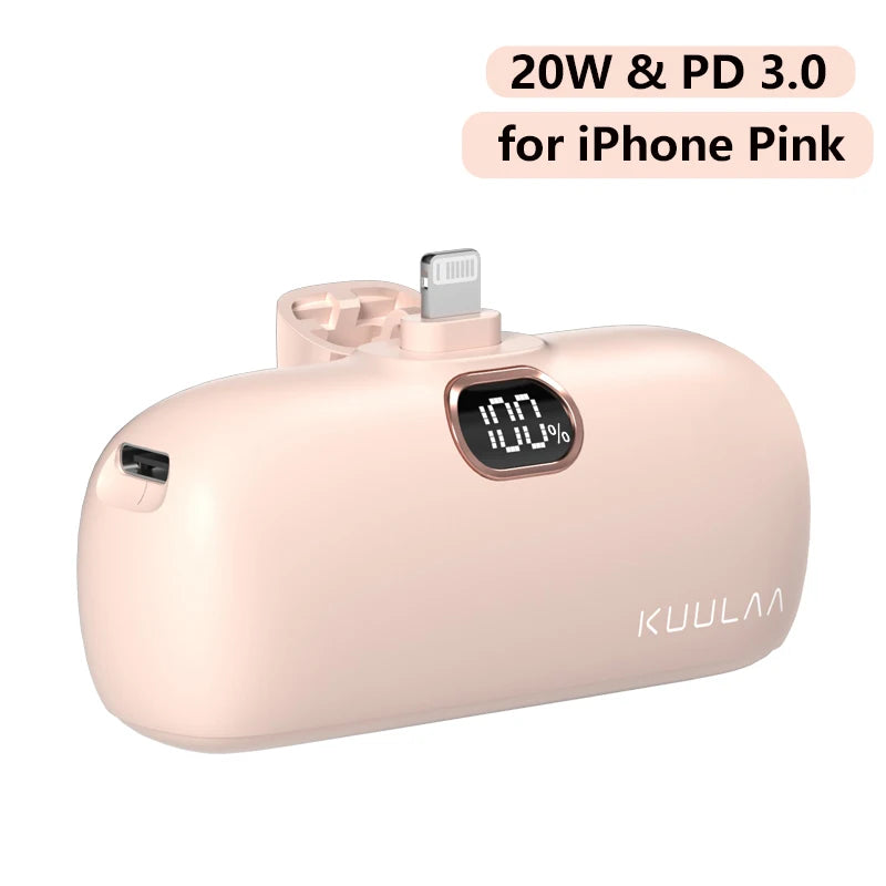 Mini Power Bank 5000mAh PowerBank Fast Charging For all Phone Batterie Externe Portable Charger