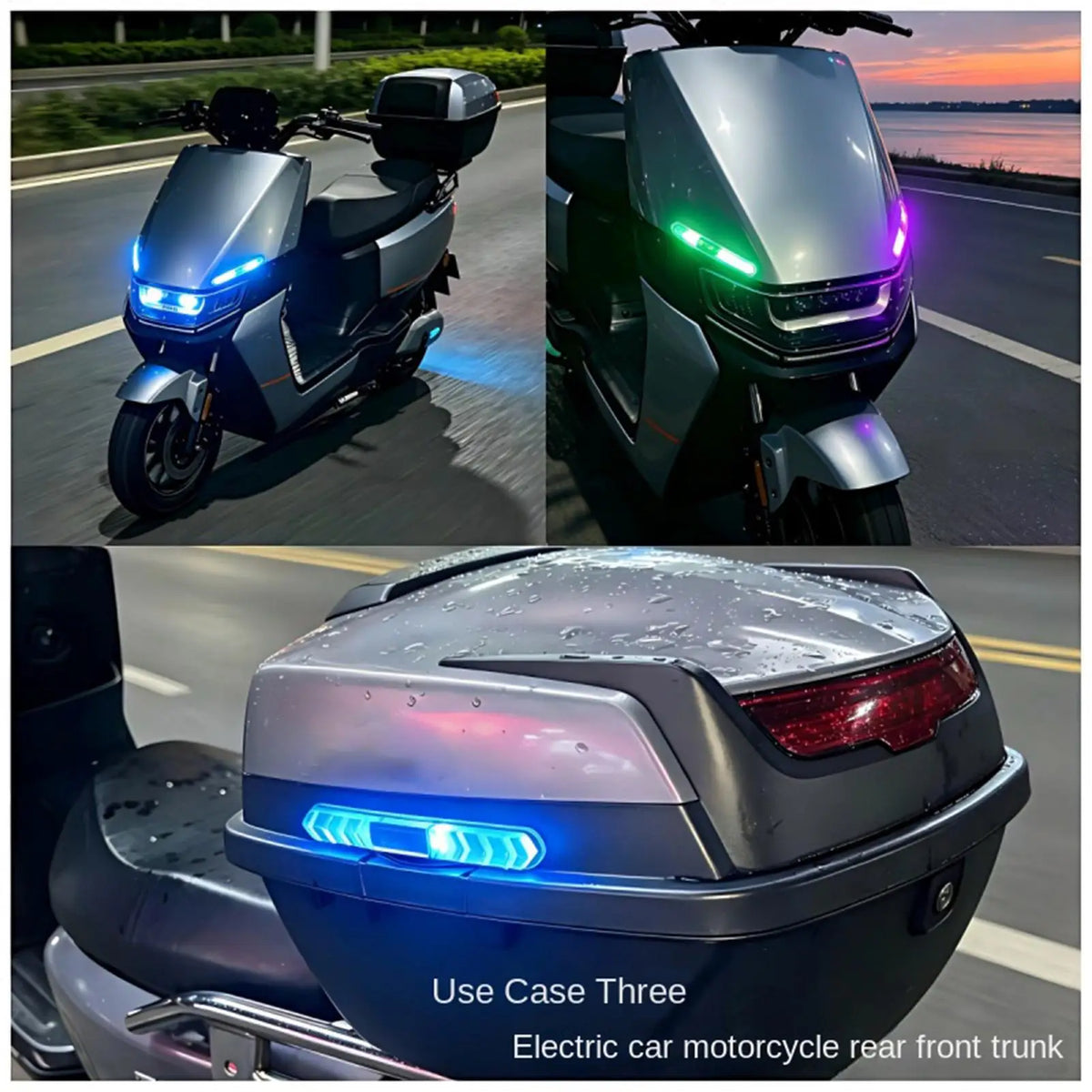 Wireless LED Welcome Warning Light,Vehicle Door Safety Signal Lamp,Multifunctional Accessory For SUV Truck And Automotive Decor