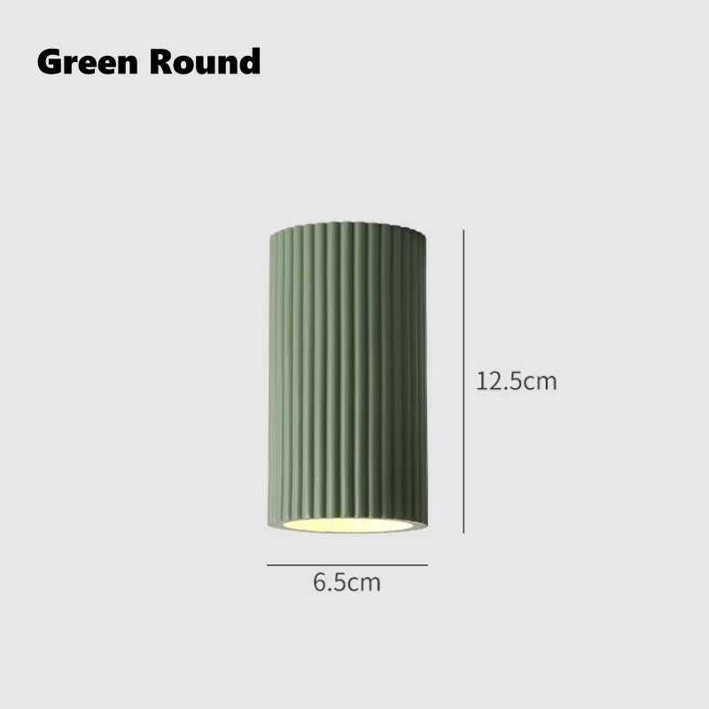 Modern Nordic LED Ceiling Downlight Minimalist Dimming Resin Grid Lamp GU10 Bulb Fitting Fixture Base Anti Glare Spot Light
