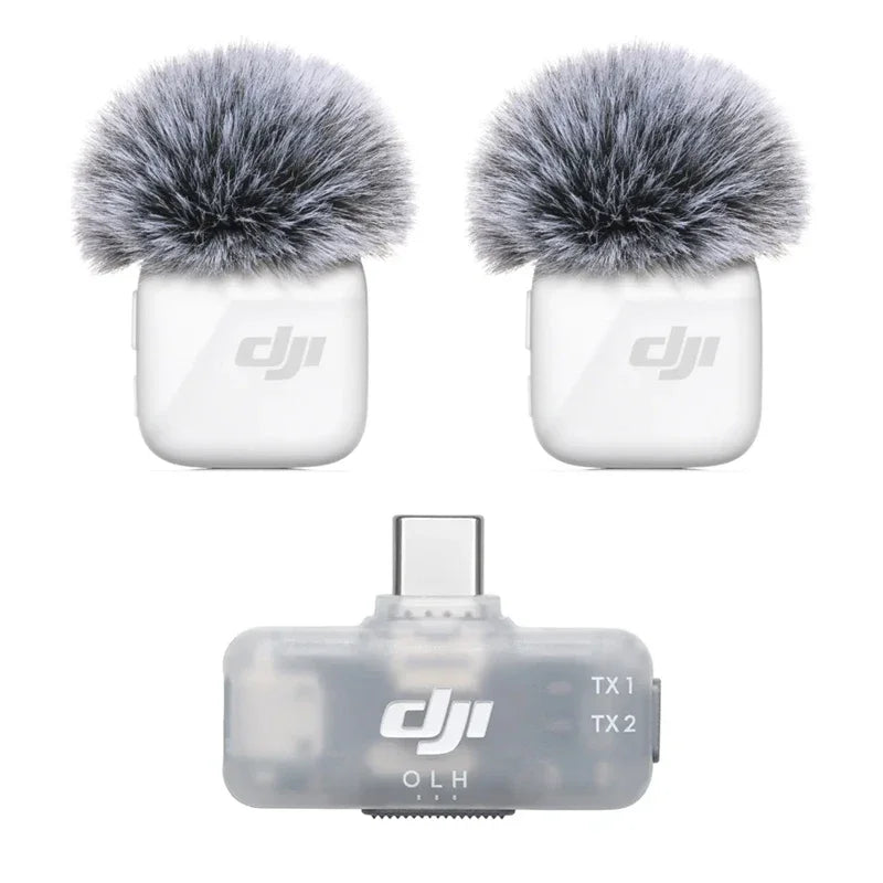 DJI Microphone Mini Transmitter and Mobile Receiver Plug (for mobile recording)