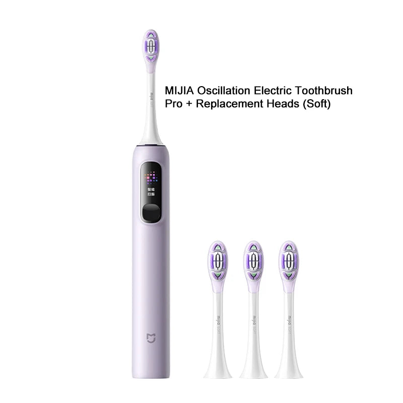 MIJIA Pro Sonic Electric Toothbrush with 4 Modes, LED Display & Travel Lock