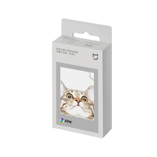 Wholesale MIJIA ZINK Papers Pocket Printer Paper Self-adhesive Photo 10//50/100 Sheets For Xiaomi 3inch Pocket Photo Printer 1S