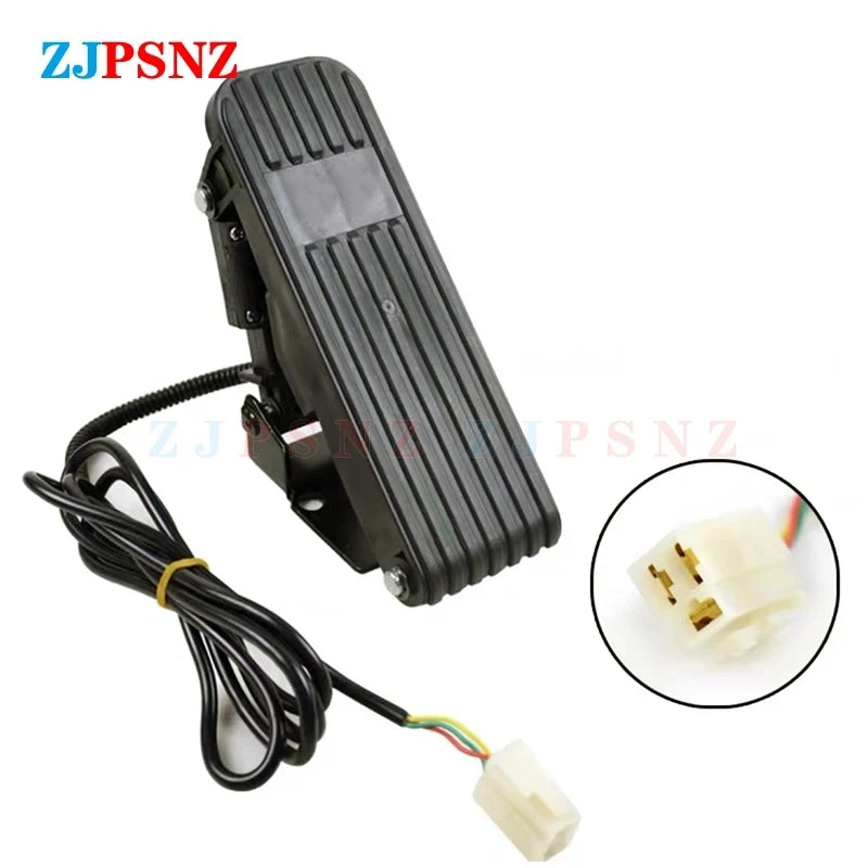Foot Pedal 2Pin 3Pin Electric Bike Scooter Throttle E-bike Electric Tricycle Accelerator Pedal Speed Control Motorcycle Throttle