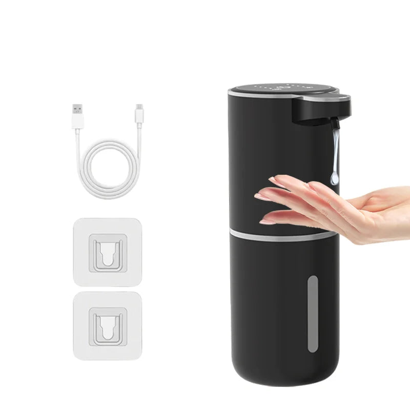 380ML Touchless Tabletop Or Wall-Mounted 4-Levels Adjustable Foam/Liquid Automatic Smart Sense Soap Dispenser Hand Wash Machine
