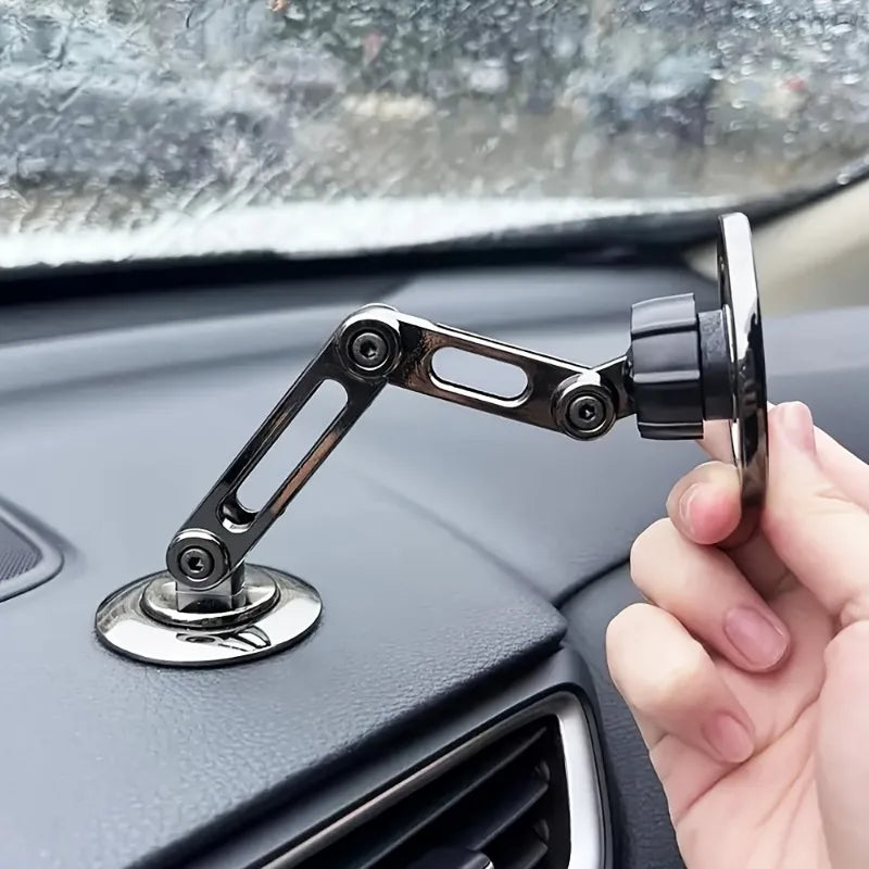Universal Car Phone Holder, Magnetic Wall Mount with Rotatable Design (Waterproof, PC Material, Compatible with All Smartphones)