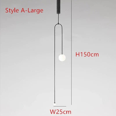 Mobile Chandelier Modern Black metal chandelier lighting Restaurant Loft Parlor Hanging Light 110-260V minimalist light fixture