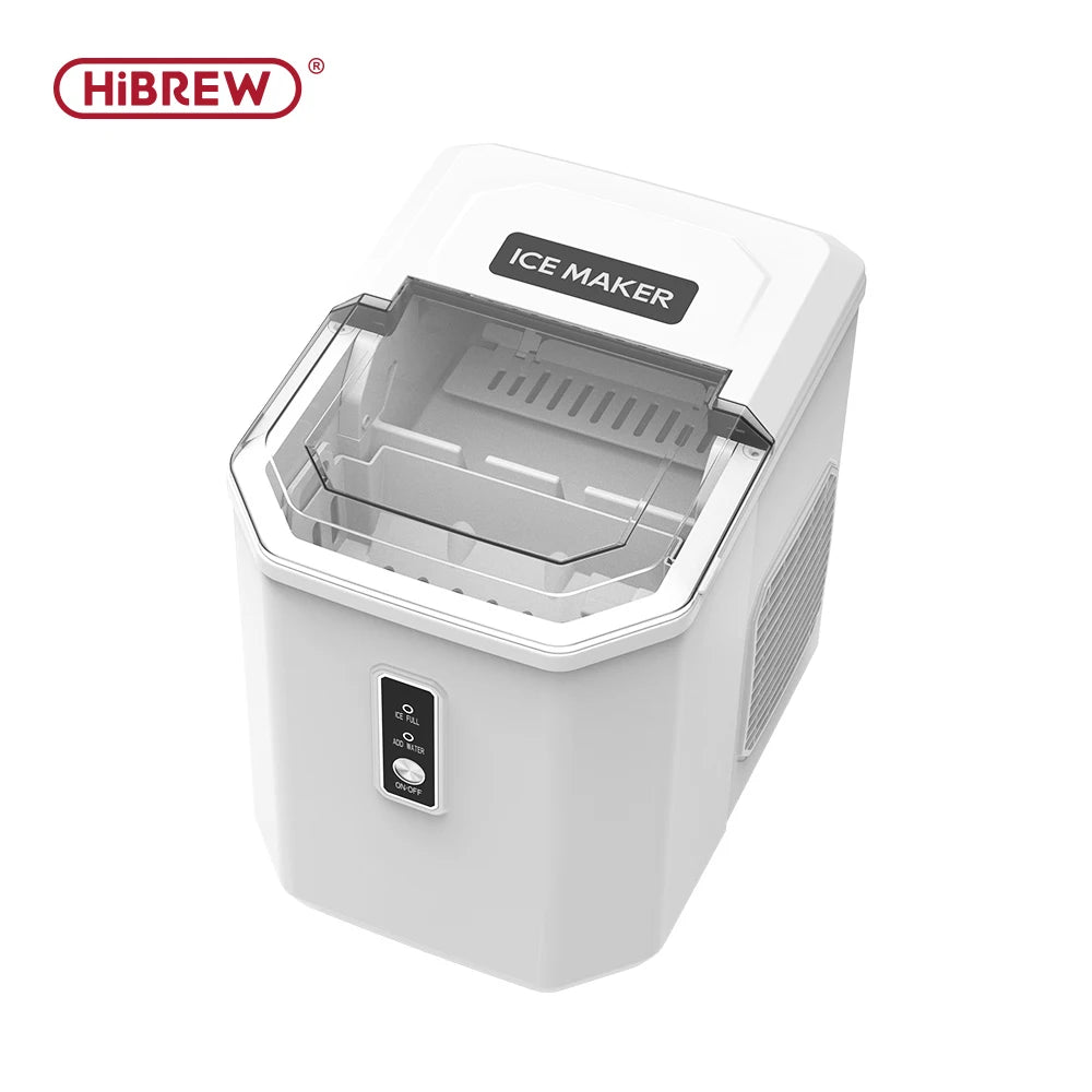 HiBREW Automatic Ice Maker with Self-Cleaning for Home, Office & Bar