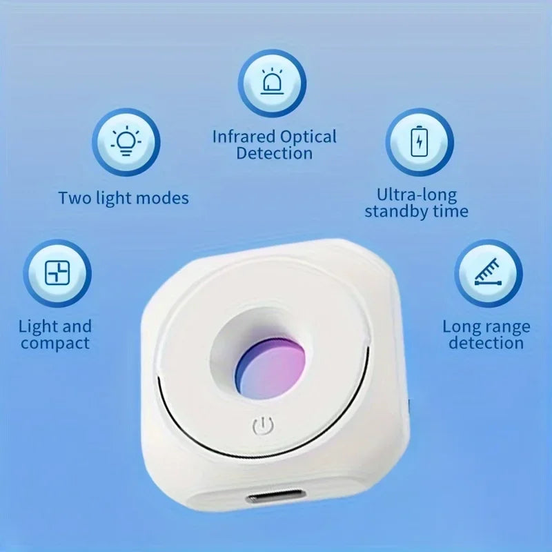 Camera Detector for Hidden Camera Portable Pinhole Lens Detect Gadget Anti-Peeping Security Protection Candid Detector